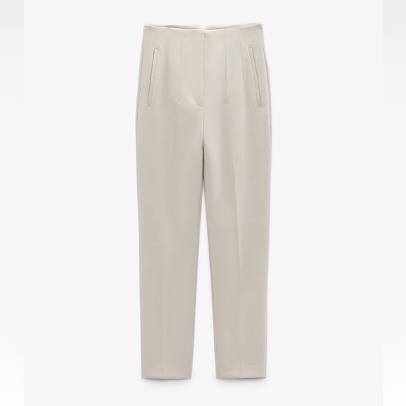 Zara brand new high waisted pants in M - Picture 2 of 4